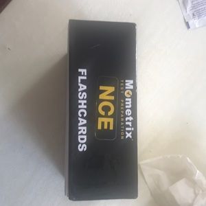 Mometrix test preparation flash cards for NCE